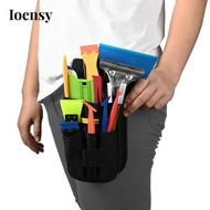 [Ioensy] Vinyl Wrap Carrier Large Capacity Accessories Multipurpose Black Organizer