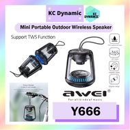 Awei Y666 TWS Wireless Speaker Portable Outdoor Bluetooth Speaker Mini Magnetic Awei Speaker