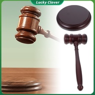 1 Set Wooden Auction Hammer Judge's Gavel Judge's Hammer for Lawyer Court Auction