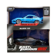 Jada 1:32 FF Brian's Porsche 996 GT3 & Shaw's McLaren (QDJD342503)