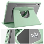 360 Rotating Acrylic Clear Hard Tablet Cover for Samsung Tab S9 FE Case 10.9" for Galaxy Tab S9 FE C