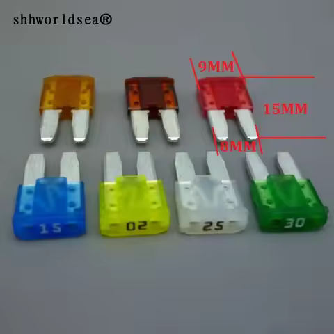shhworldsea Micro2 ATR Automotive Fuses Assorted 5A 7.5A 10A 15A 20A 25A 30A Set Pak for New ford/fo