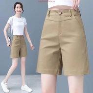 Eyouth 20177 women casual shorts high waist Korean Style button waist short pants for ladies