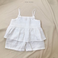 Premium linen two-strap Set for children 1-6 years old