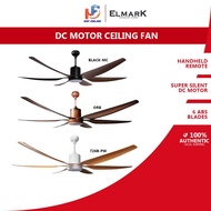 Elmark 72’’ Kipas Siling 6 Blade DC Motor Ceiling Fan ELMARK726B 726B