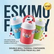 ESKIMO THERMOS FLASK 1L/2L NEW DESIGN 24 JAM TAHAN SEJUK