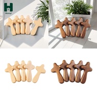 Homyl Set of 5 Pocket Crosses for Prayer, Wooden Crosses for Colleagues And Friends