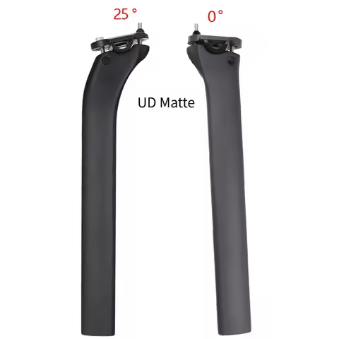 Suitable for F12 / F10 / F8 Bicycle Seat Posts. 350mm Road Bike Carbon Fiber Seat Tube, 0 Degrees, 2