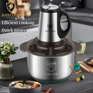 WL Electric Meat Grinder with 304 Stainless Steel Blades, 5L Capacity