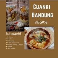Cuanki Cuankie Hegar Bandung Original contains 7 (5 packages) / Baso Cuanki Instant Fresh Top