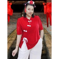 D197 New!! Cheongsam Chinese New Year Lady Clothing Women Tshirt