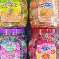[BORONG] 50PCS DEER DADA 小鹿达达 JUICY GUMMY JAR (GREEN GRAPE / LYCHEE / MANGO) CANDY VIRAL HALAL