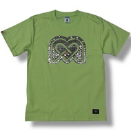 Tshirt Green Logo Flower Arabic 100% Cotton BCI supersof