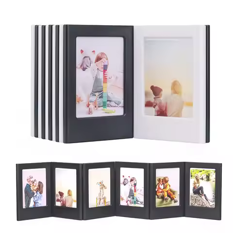 5-20PCS Assorted Color Free Combination Magnetic Photo Frame For Fujifilm Instax Mini Film Intax Min