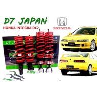 D7 DC2 Integra Hi Low Adjustable Coilover Set