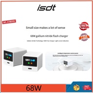 Isdt GP68C1 68W Gallium Nitride Charger PD Charging Head for Mobile Phone Tablet Notebook Fast Charg