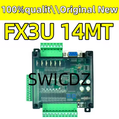 100% new original LE3U FX3U 14MT 6AD 2DA RS485