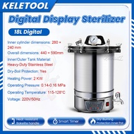 Retort Machine Auto Model 25L Digital Automatic Retort Machine High Pressure Steam Sterilizer Medica