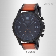 Jam Tangan Pria Fossil Hybrid FTW1114 Analog Smartwatch Kulit Original