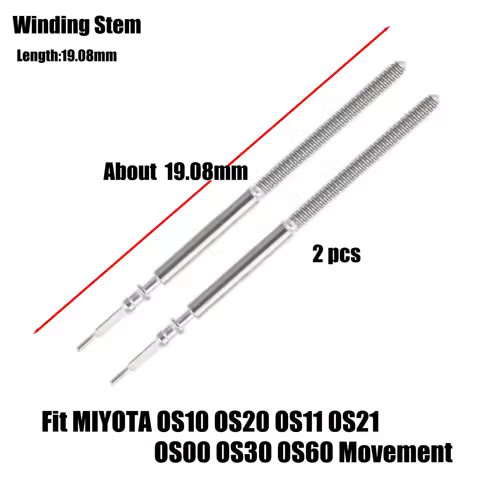 Winding Stem for S1A 0S1F 0S10 0S00 STEM 0S30 0S2A 0S2B 0S2F 0S25 0S80 0S20 0S22 0S62 Movement Watch
