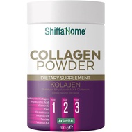 shiffahome Collagen Complex with Glutathione & Hyaluronic Acid | Type I, II & III Hydrolyzed Marine 