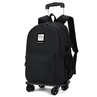 Trolley School Bag Beg Sekolah Roda Troli Budak Kids Satchel Backpack Boy Girl Ransel 2 or 4 or 6 Wh