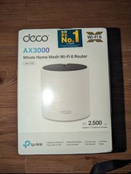 TP-Link Deco X55 AX3000 Wi-Fi 6 Mesh Router (1件裝)