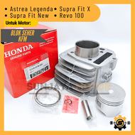 Block Boring Silinder Kualitas Original Honda KFM Blok Seher Astrea Legenda Supra Fit New Revo 100 S