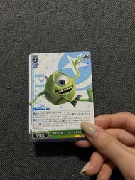 WS 迪士尼Pixar 怪獸公司/怪獸大學 R 閃卡