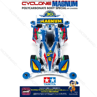 TAMIYA 95676 1/32 Cyclone Magnum Polycarbonate Body Special (AR Chassis) FC30th Anniv. รถมินิโฟร์วีล