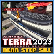 ❦ ❂ ◲ ALL NEW NISSAN TERRA 2022-2023 REAR STEP SILL (nissan terra 2023 accessories)