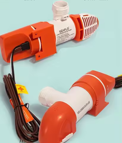 1pcs SEAFLO Narrow Low Profile Time Sensing Bilge Pump 12V SFBP1-G1100-14B 24V SFBP2-G1100-14B