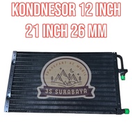 Condenser 12x21x26 12 21 26 Flaring 12 inch 21 inch 26 mm Universal Condenser Car Ac (New/) 122126