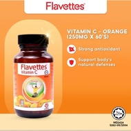 Flavettes Vitamin C 250mg Orange Flavor