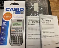 Casio 計數機 （FX-50FH II）僅於2024年DSE 考試使用一次