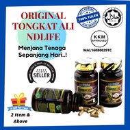 NDLIFE TONGKAT ALI CAPSULE [100% ORIGINAL HQ] PENAMBAH TENAGA LELAKI SEJATI