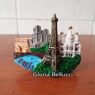 Souvenir paris eiffel tower eiffel tower French Fridge magnet Patch