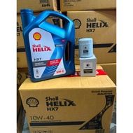 SHELL HELIX HX7 10W40 MOTOR OIL