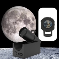 โคมไฟฉายภาพดวงจันทร์โปรเจคเตอร์รูปดาวเคราะห์โคมไฟสำหรับตกแต่งบรรยากาศของไฟ LED กลางคืนห้องนอนเด็กการตกแต่งบ้านโคมไฟติดผนัง
