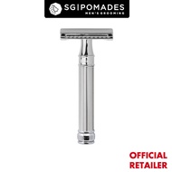 Edwin Jagger - DE Series - DE89 Chrome Barley Double Edge Safety Razor-SGPOMADES