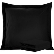 NTBAY 26x26 Euro Sham Covers - 2 Pack Brushed Microfiber 26x26 Pillow Covers - Soft, Wrinkle-Free, F
