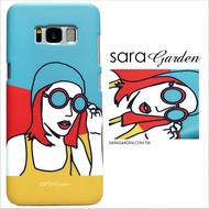 【Sara Garden】客製化 手機殼 蘋果 iPhone 6plus 6SPlus i6+ i6s+ 撞色滑板女孩 手工 保護殼 硬殼