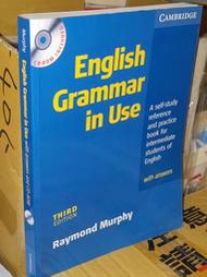 English Grammar in Use 3e 無光碟 9780521537629 有劃記 2009@7B下 二手書