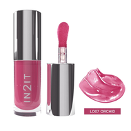 IN2IT ลิปออยล์ ลิปกลอส ปากฉ่ำวาว Plumping Lip Oil ลิปออย บำรุงปาก ปากเนียนนุ่มชุ่มชื้น อวบอิ่ม สุขภา