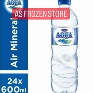 Aqua 600ml 1 Dus 24 Pcs / Air Mineral Aqua 600ml