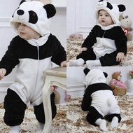 Baby Kids Toddler Panda Animal Bodysuit Jumpsuit Romper Outfit One-Piece Costume