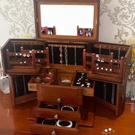 Jewellery Box Large Capacity Jewellery Organiser Retro Jewellery Box Organiser