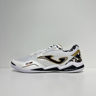 JOMA JOMA FS REACTIVE 2402 UNISEX FUTSAL SHOE - WHITE/GOLD