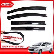 Local Stock、Spot goods♙▽☄Toyota Innova 2016 -2021 OEM Type Rain Guard Window Visor