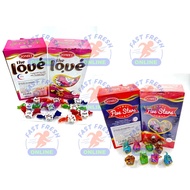 CHOCOLATE JOMEI - THE LOVE CHOCOLATE HAZELNUT / FIVE STAR CREAM FILLED CHOCOLATE [1KG]